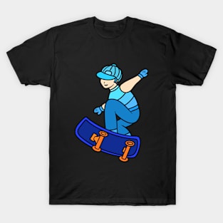 Cute skateboard boy T-Shirt